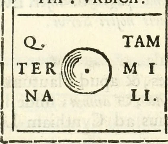 An illustration from Inscriptiones antiqvae in Etrvriae vrbibvs exstantes, 1727, leaf 221
