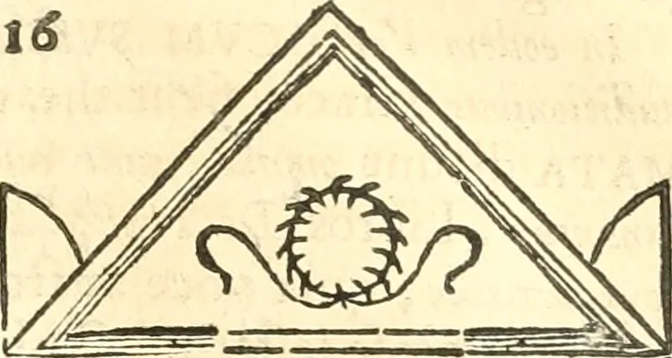 An illustration from Inscriptiones antiqvae in Etrvriae vrbibvs exstantes, 1727, leaf 262