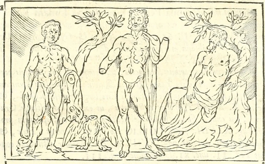 An illustration from Inscriptiones antiqvae in Etrvriae vrbibvs exstantes, 1727, leaf 316