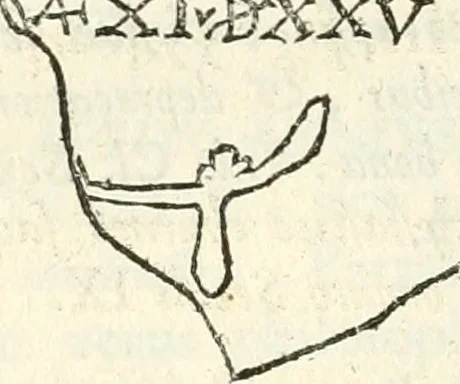 An illustration from Inscriptiones antiqvae in Etrvriae vrbibvs exstantes, 1727, leaf 351