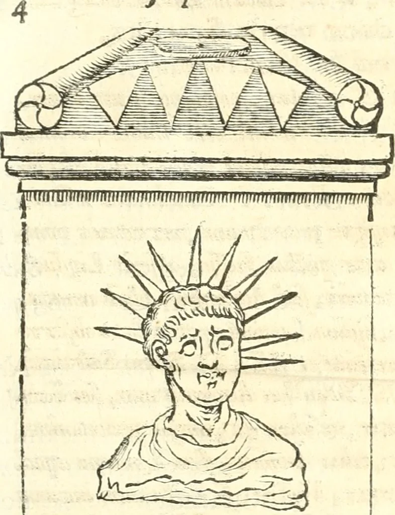 An illustration from Inscriptiones antiqvae in Etrvriae vrbibvs exstantes, 1727, leaf 468