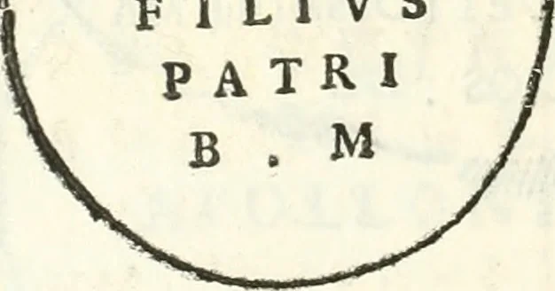 An illustration from Inscriptiones antiqvae in Etrvriae vrbibvs exstantes, 1727, leaf 557