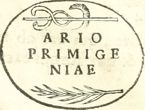 An illustration from Inscriptiones antiqvae in Etrvriae vrbibvs exstantes, 1727, leaf 588
