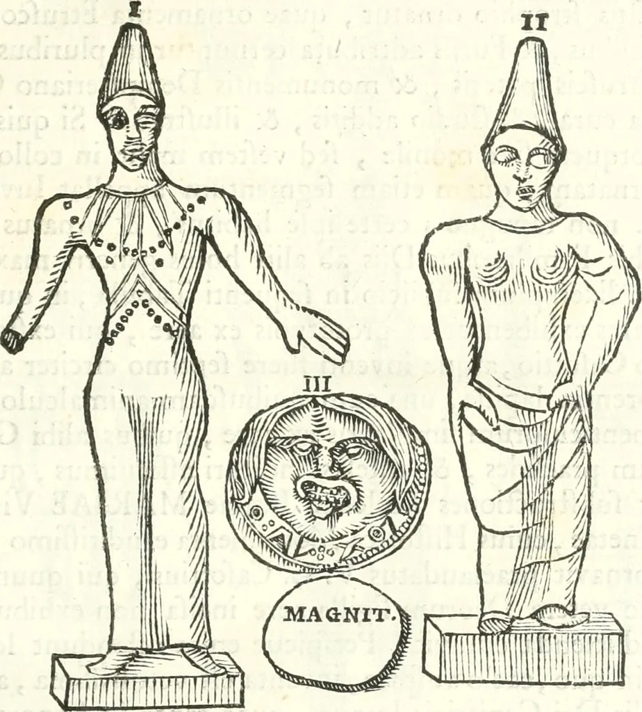 An illustration from Inscriptiones antiqvae in Etrvriae vrbibvs exstantes, 1727, leaf 152
