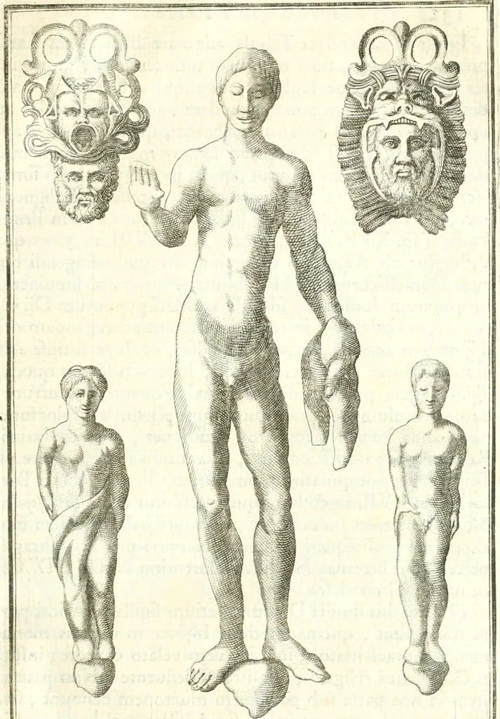 An illustration from Inscriptiones antiqvae in Etrvriae vrbibvs exstantes, 1727, leaf 154
