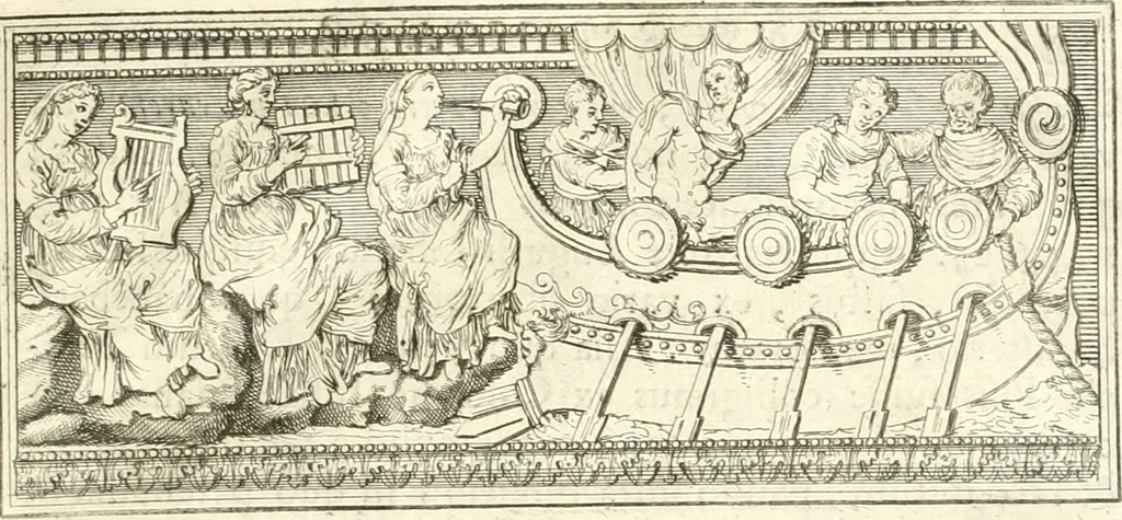 An illustration from Inscriptiones antiqvae in Etrvriae vrbibvs exstantes, 1727, leaf 20