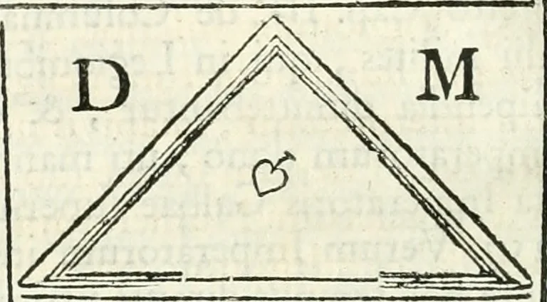An illustration from Inscriptiones antiqvae in Etrvriae vrbibvs exstantes, 1727, leaf 209
