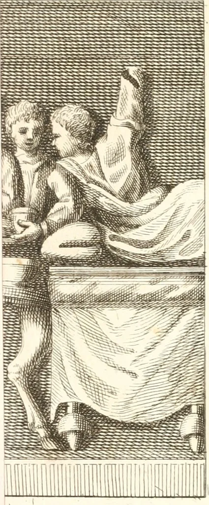 An illustration from Inscriptiones antiqvae in Etrvriae vrbibvs exstantes, 1727, leaf 494
