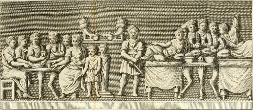 An illustration from Inscriptiones antiqvae in Etrvriae vrbibvs exstantes, 1727, leaf 495