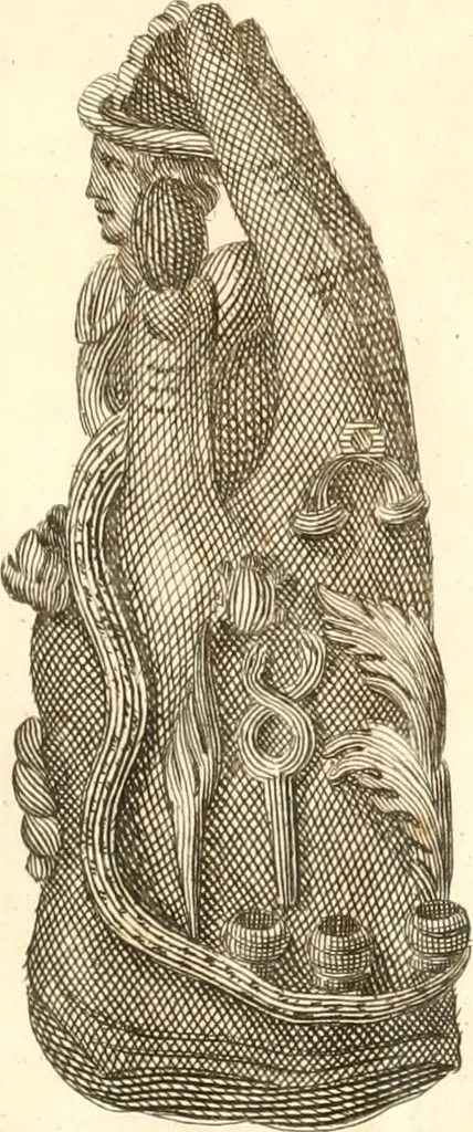 An illustration from Inscriptiones antiqvae in Etrvriae vrbibvs exstantes, 1727, leaf 496
