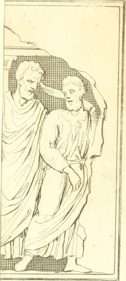 An illustration from Inscriptiones antiqvae in Etrvriae vrbibvs exstantes, 1727, leaf 500