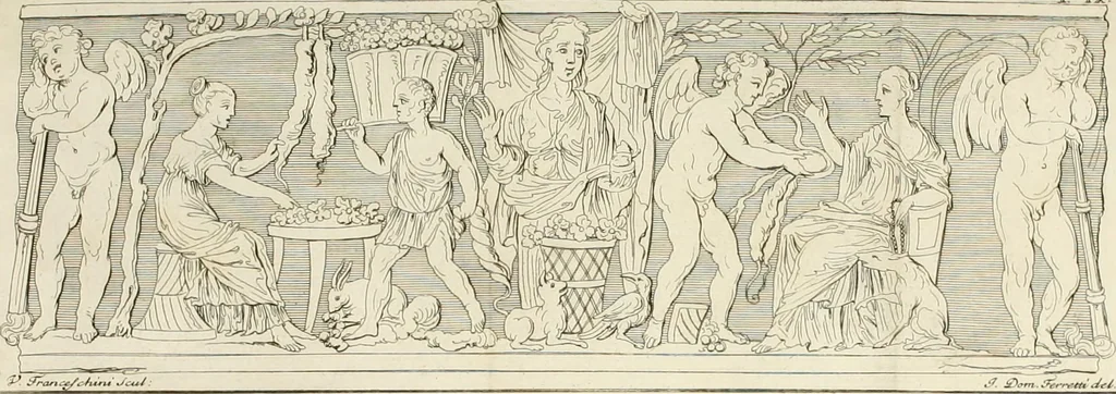 An illustration from Inscriptiones antiqvae in Etrvriae vrbibvs exstantes, 1727, leaf 505