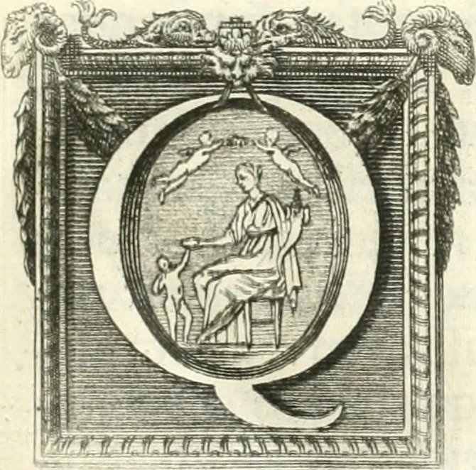 An illustration from Inscriptiones antiqvae in Etrvriae vrbibvs exstantes, 1727, leaf 8