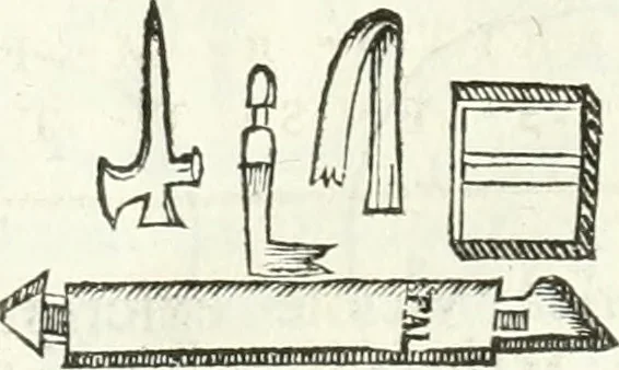 An illustration from Inscriptiones antiqvae in Etrvriae vrbibvs exstantes, 1727, leaf 301
