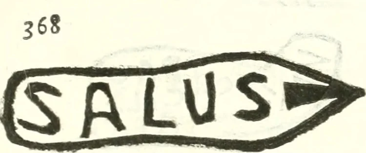 An illustration from Inscriptiones antiqvae in Etrvriae vrbibvs exstantes, 1727, leaf 430