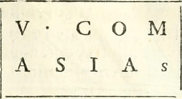 An illustration from Inscriptiones antiqvae in Etrvriae vrbibvs exstantes, 1727, leaf 443
