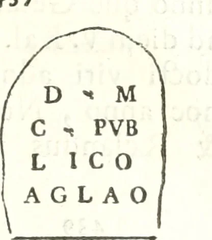 An illustration from Inscriptiones antiqvae in Etrvriae vrbibvs exstantes, 1727, leaf 464
