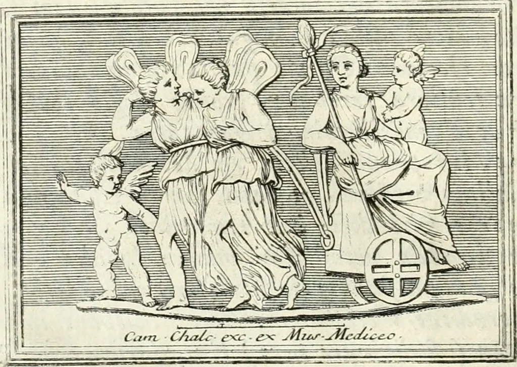 An illustration from Inscriptiones antiqvae in Etrvriae vrbibvs exstantes, 1727, leaf 47