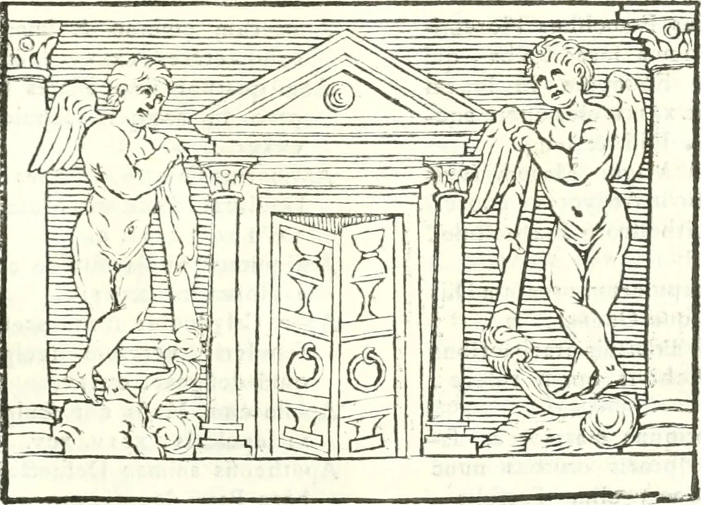 An illustration from Inscriptiones antiqvae in Etrvriae vrbibvs exstantes, 1727, leaf 644