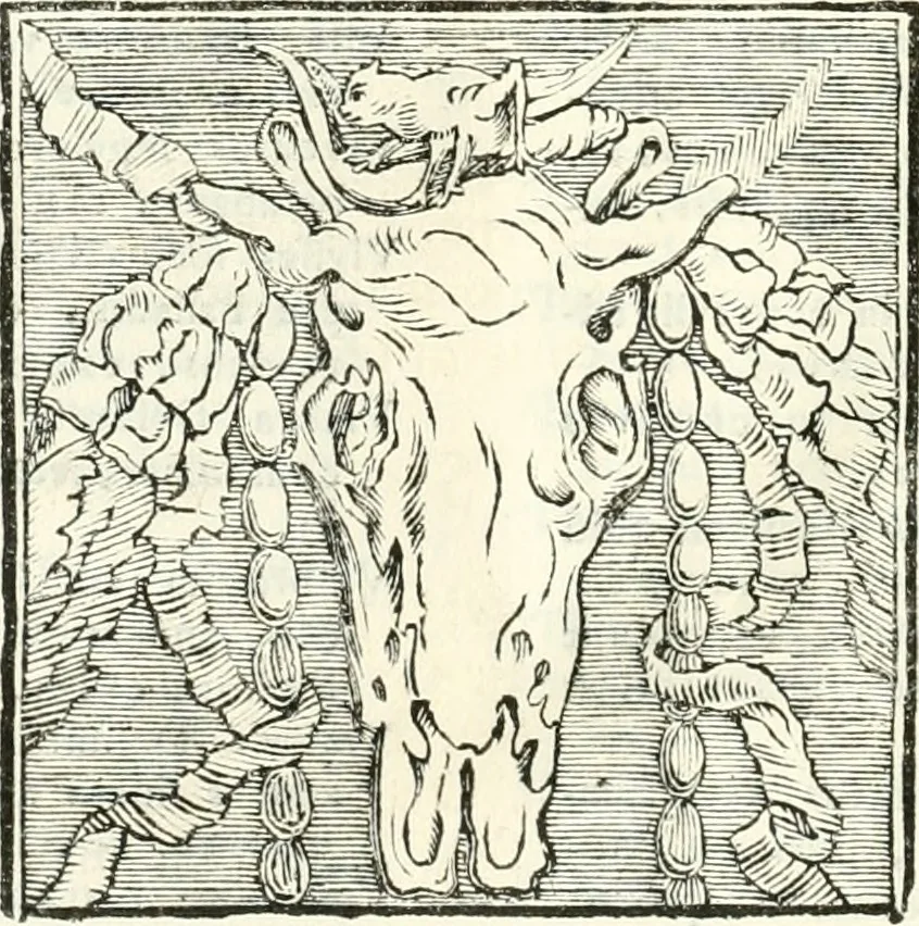 An illustration from Inscriptiones antiqvae in Etrvriae vrbibvs exstantes, 1727, leaf 657