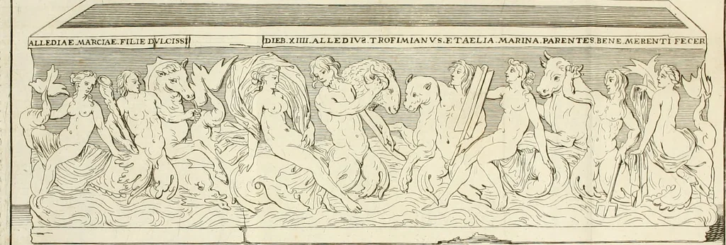 An illustration from Inscriptiones antiqvae in Etrvriae vrbibvs exstantes, 1727, leaf 669