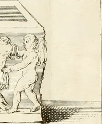 An illustration from Inscriptiones antiqvae in Etrvriae vrbibvs exstantes, 1727, leaf 673
