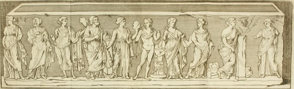 An illustration from Inscriptiones antiqvae in Etrvriae vrbibvs exstantes, 1727, leaf 675