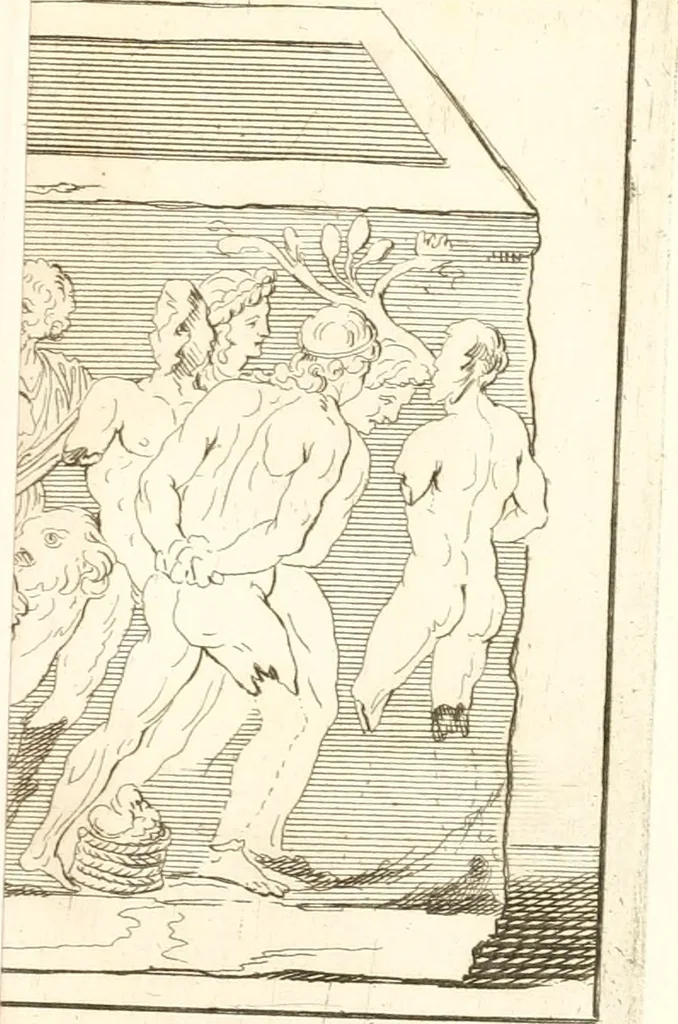 An illustration from Inscriptiones antiqvae in Etrvriae vrbibvs exstantes, 1727, leaf 676
