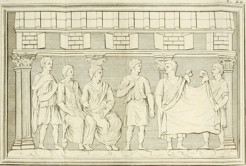An illustration from Inscriptiones antiqvae in Etrvriae vrbibvs exstantes, 1727, leaf 679