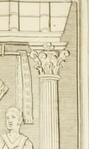 An illustration from Inscriptiones antiqvae in Etrvriae vrbibvs exstantes, 1727, leaf 681