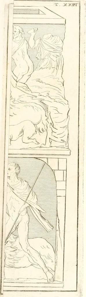 An illustration from Inscriptiones antiqvae in Etrvriae vrbibvs exstantes, 1727, leaf 686