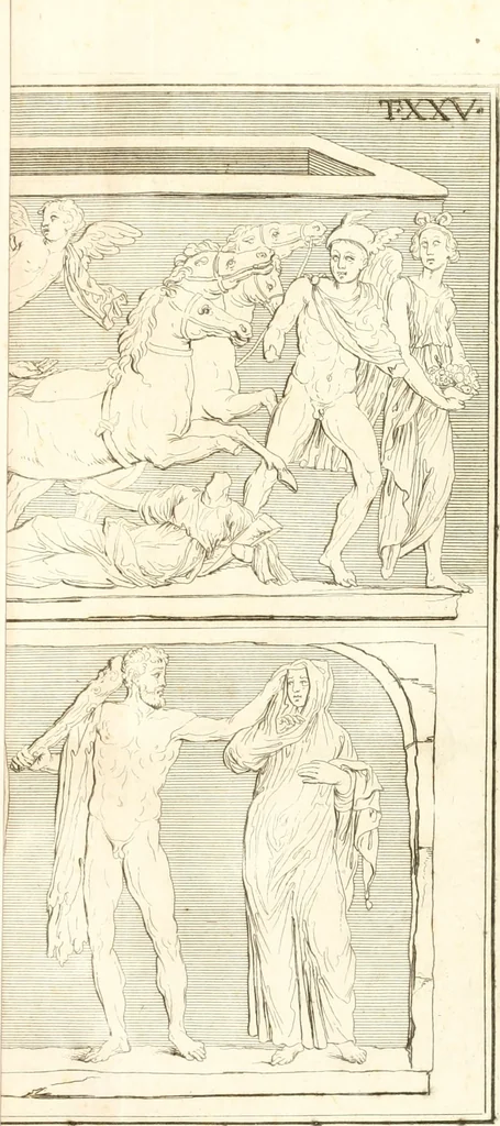 An illustration from Inscriptiones antiqvae in Etrvriae vrbibvs exstantes, 1727, leaf 688