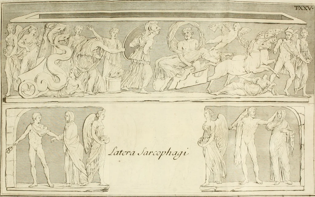 An illustration from Inscriptiones antiqvae in Etrvriae vrbibvs exstantes, 1727, leaf 689