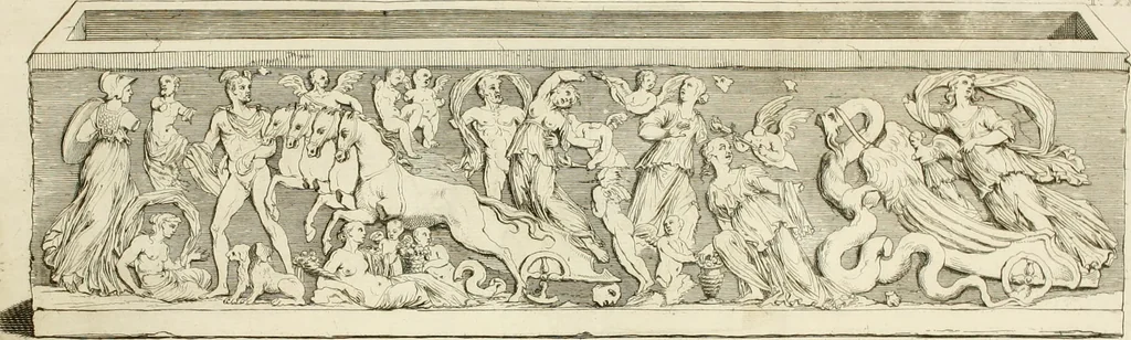An illustration from Inscriptiones antiqvae in Etrvriae vrbibvs exstantes, 1727, leaf 691