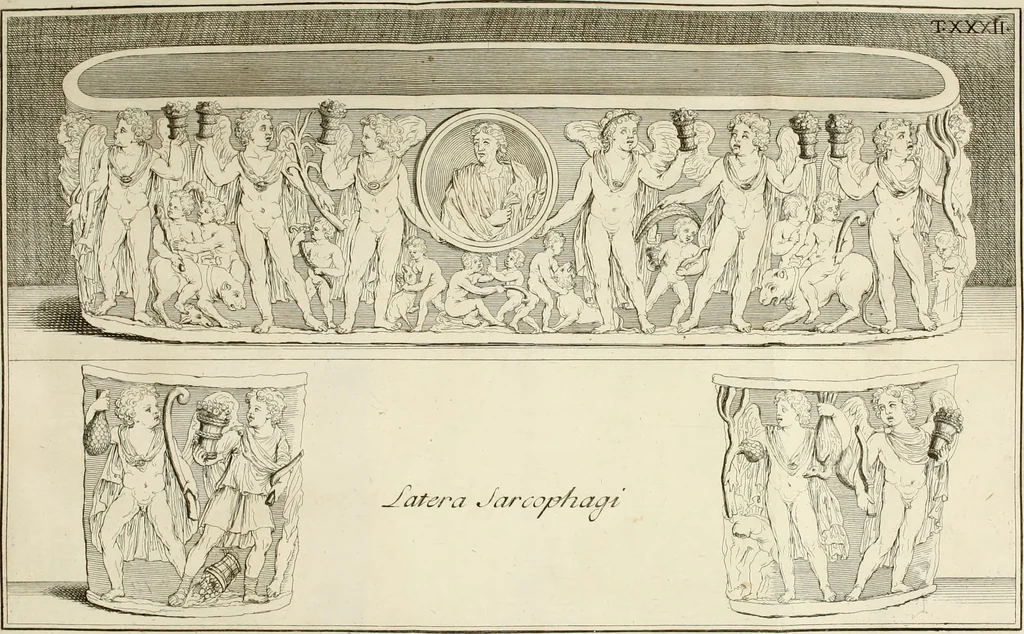 An illustration from Inscriptiones antiqvae in Etrvriae vrbibvs exstantes, 1727, leaf 703