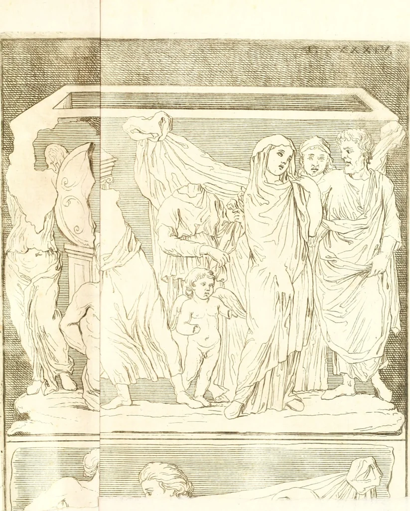An illustration from Inscriptiones antiqvae in Etrvriae vrbibvs exstantes, 1727, leaf 706