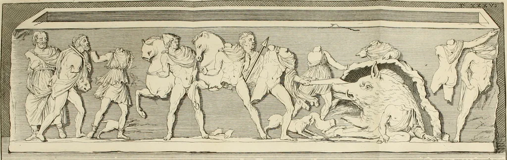 An illustration from Inscriptiones antiqvae in Etrvriae vrbibvs exstantes, 1727, leaf 711