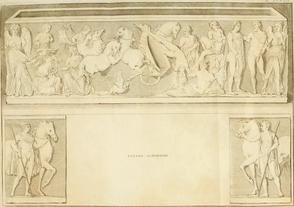 An illustration from Inscriptiones antiqvae in Etrvriae vrbibvs exstantes, 1727, leaf 713