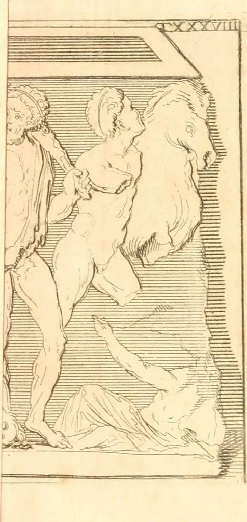 An illustration from Inscriptiones antiqvae in Etrvriae vrbibvs exstantes, 1727, leaf 714