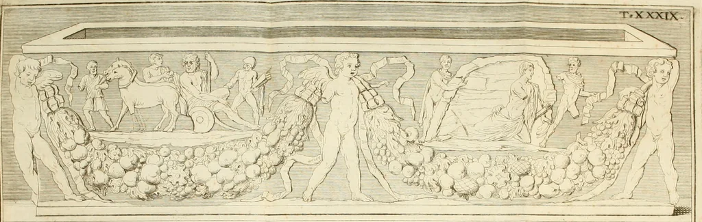 An illustration from Inscriptiones antiqvae in Etrvriae vrbibvs exstantes, 1727, leaf 717