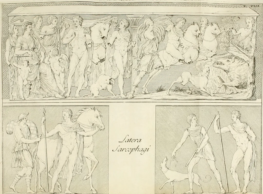 An illustration from Inscriptiones antiqvae in Etrvriae vrbibvs exstantes, 1727, leaf 723