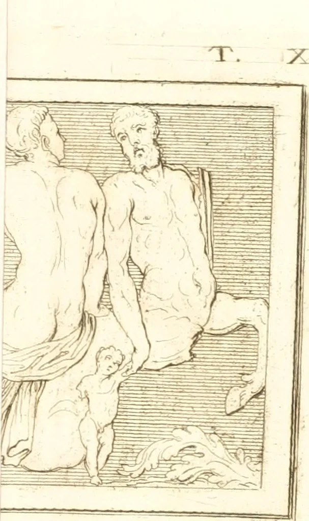 An illustration from Inscriptiones antiqvae in Etrvriae vrbibvs exstantes, 1727, leaf 724