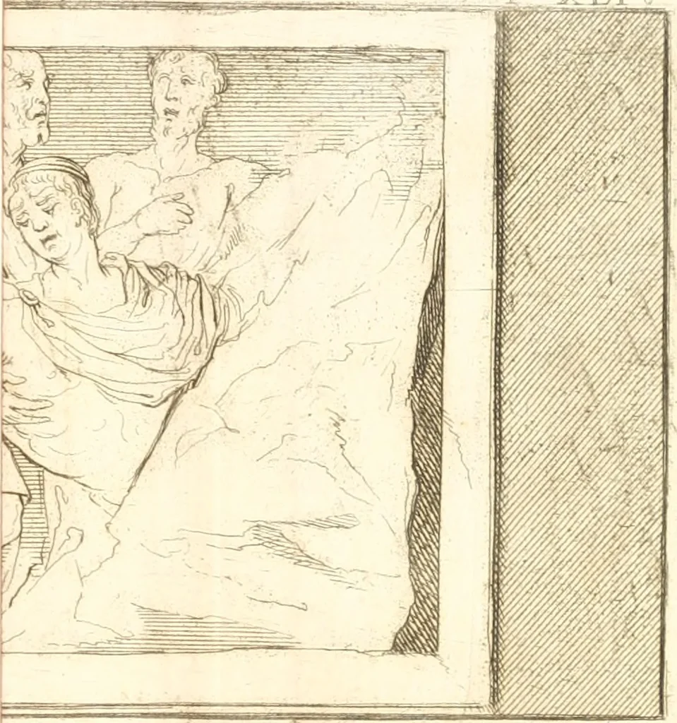 An illustration from Inscriptiones antiqvae in Etrvriae vrbibvs exstantes, 1727, leaf 726