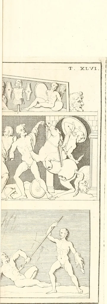 An illustration from Inscriptiones antiqvae in Etrvriae vrbibvs exstantes, 1727, leaf 730