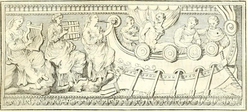 An illustration from Inscriptiones antiqvae in Etrvriae vrbibvs exstantes, 1727, leaf 8