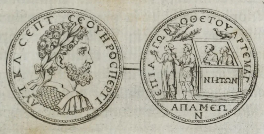 An illustration from Inscriptiones athleticae nvper repertae, 1668, leaf 191