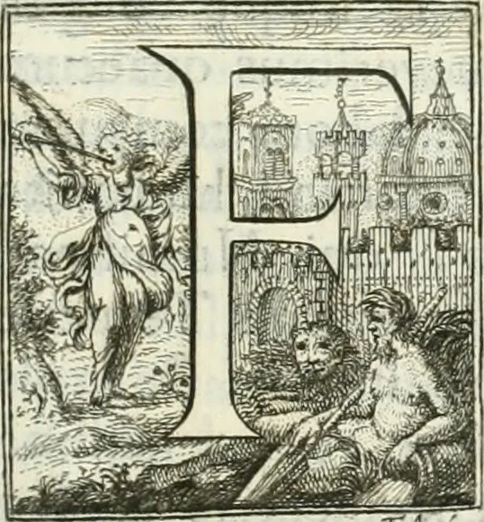 An illustration from Inscriptiones Atticae : nunc primum ex cl. Maffeii schedis in lucem editae Latina interpretatione brevibusque observationibus illustratae, 1752, leaf 6