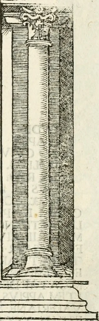 An illustration from Inscriptiones sacrosanctae vetvstatis : non illae qvidem romanae, sed totivs fere orbis svmmo stvdio ac maximis impensis Terra Mariqs conquisitæ feliciter incipiunt, 1534, leaf 120