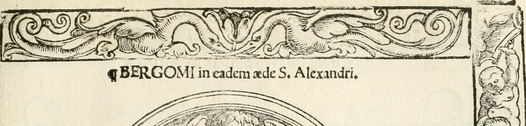 An illustration from Inscriptiones sacrosanctae vetvstatis : non illae qvidem romanae, sed totivs fere orbis svmmo stvdio ac maximis impensis Terra Mariqs conquisitæ feliciter incipiunt, 1534, leaf 132