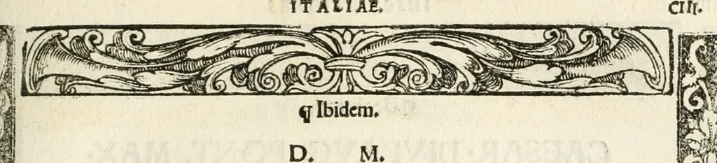 An illustration from Inscriptiones sacrosanctae vetvstatis : non illae qvidem romanae, sed totivs fere orbis svmmo stvdio ac maximis impensis Terra Mariqs conquisitæ feliciter incipiunt, 1534, leaf 144
